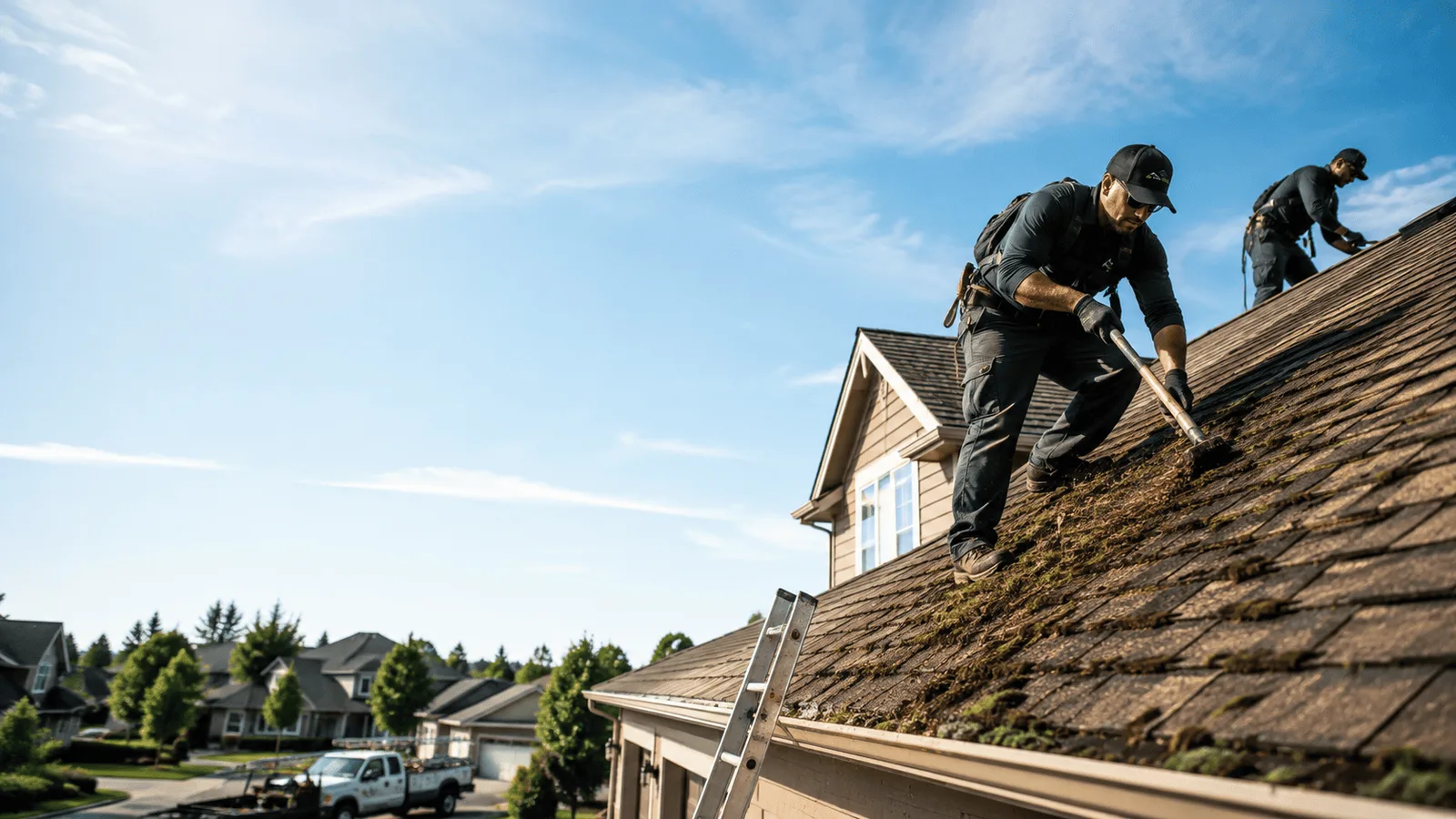 Roof Moss Removal in Jackson, LA near me